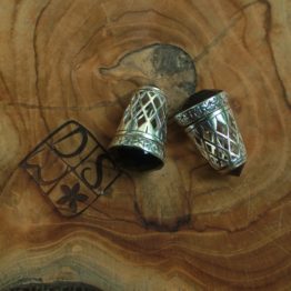 Silver Stud Earrings, Wings of Peace, DSW Jewellery Bali